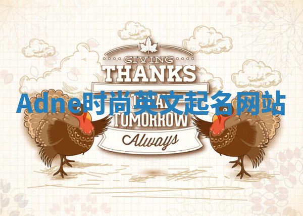 Adne时尚英文起名网站 Adne时尚英文起名网站