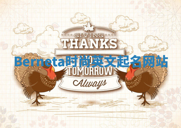 Berneta时尚英文起名网站