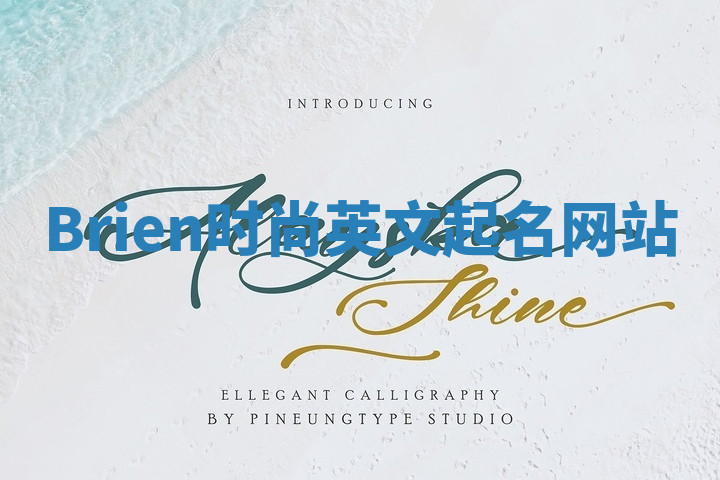Brien时尚英文起名网站