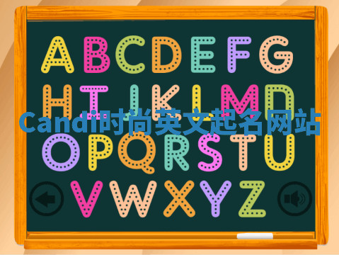 Candi时尚英文起名网站