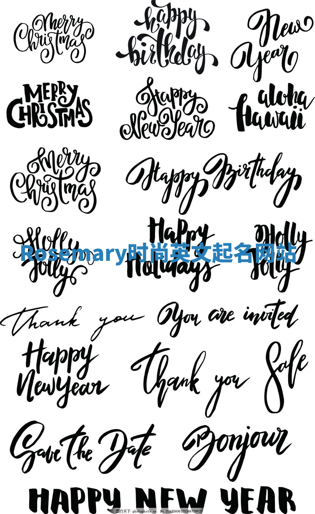 Rosemary时尚英文起名网站