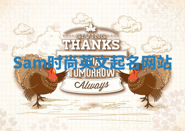 Sam时尚英文起名网站