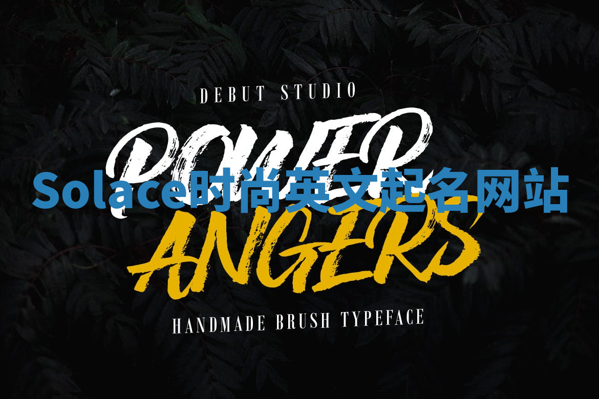 Solace时尚英文起名网站