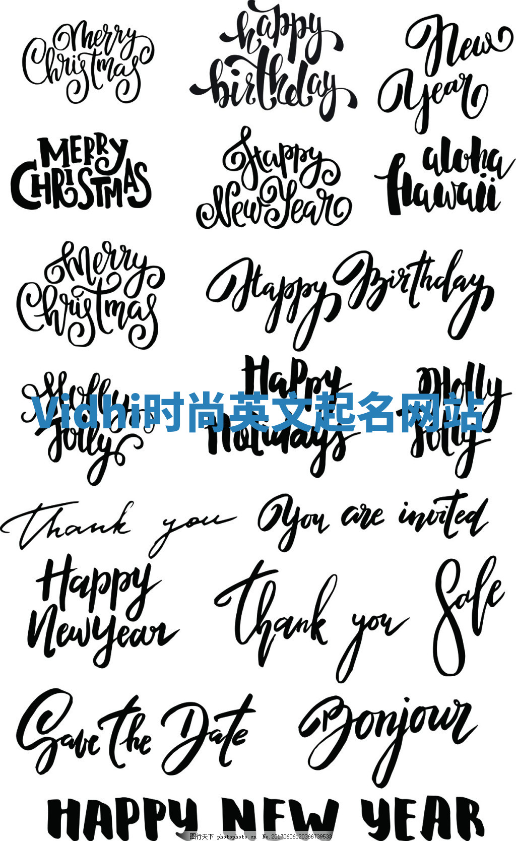 Vidhi时尚英文起名网站