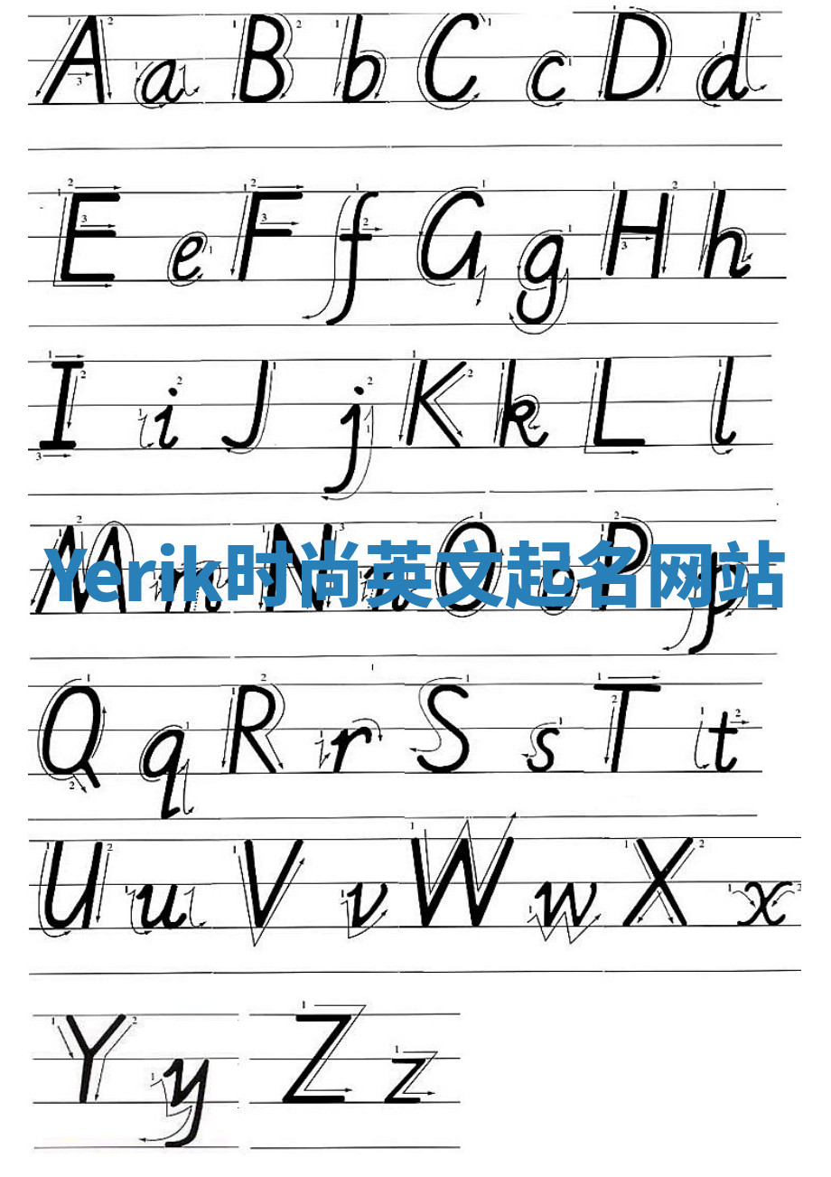 Yerik时尚英文起名网站