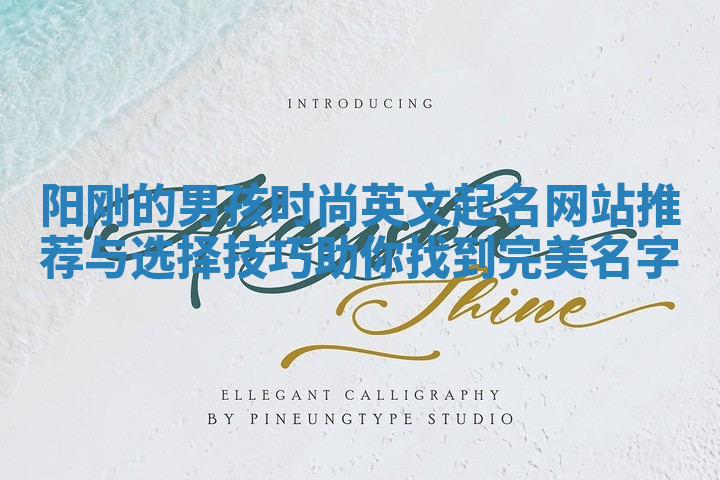 阳刚的男孩时尚英文起名网站推荐与选择技巧助你找到完美名字